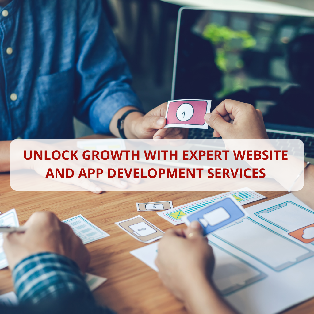 Website and app development services